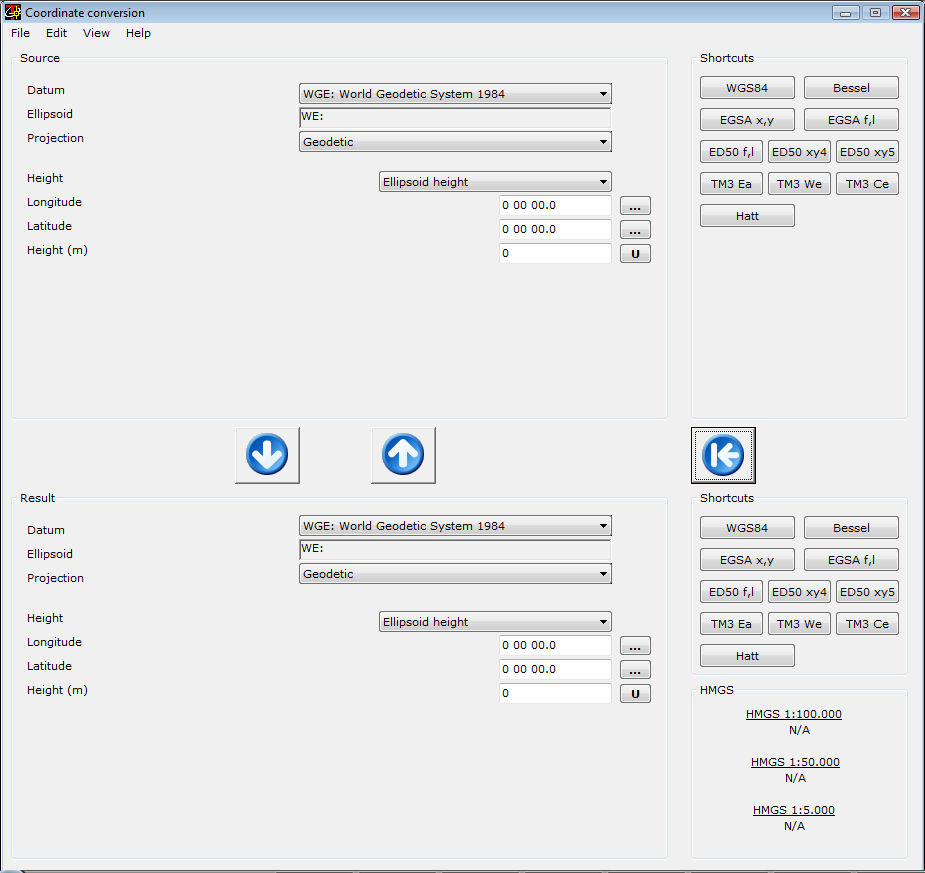 Coordinate Conversion